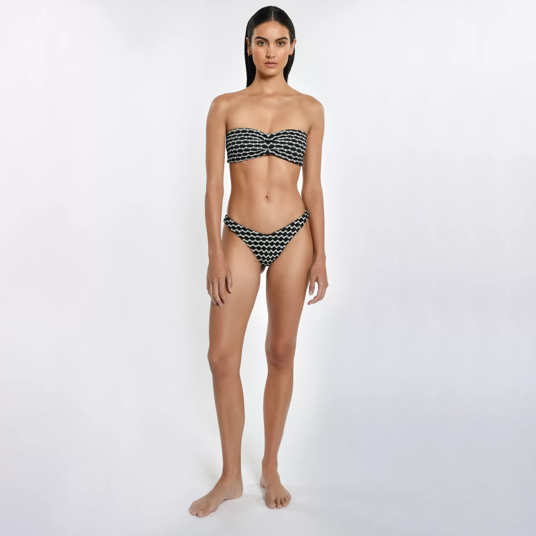 Domino Day Shelley Bikini Bottom*Peixoto Wear New